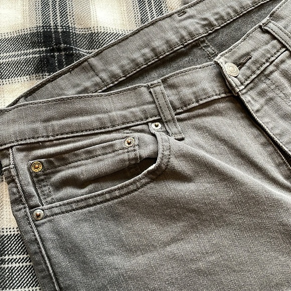 💕2 for $29 💕 | LEVI’S 511 | Charcoal Wash Slim Fit | 36 x 30 - Picture 2 of 4